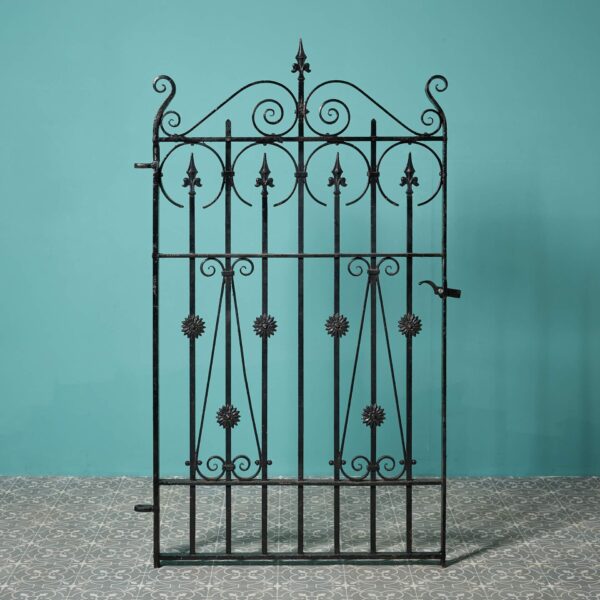 Antique Edwardian Wrought Iron Side Gate