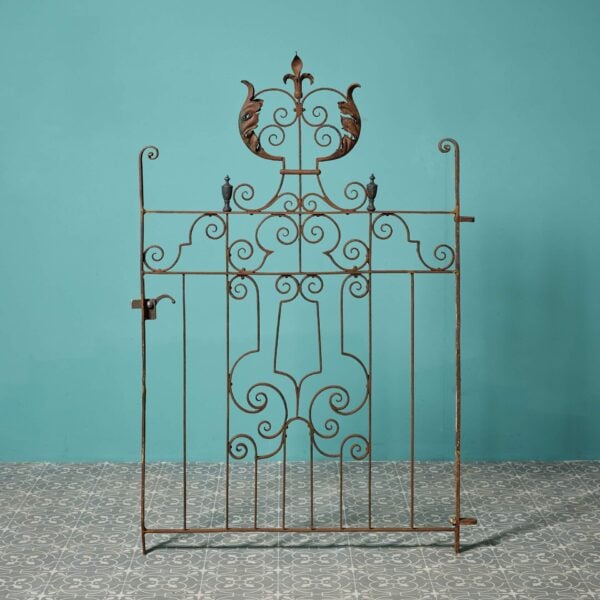 18th Century Scottish Wrought Iron Side Gate