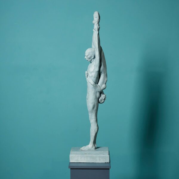 John W Mills (1933-2023) 'Dancers - Female Inverted' Figurative Sculpture