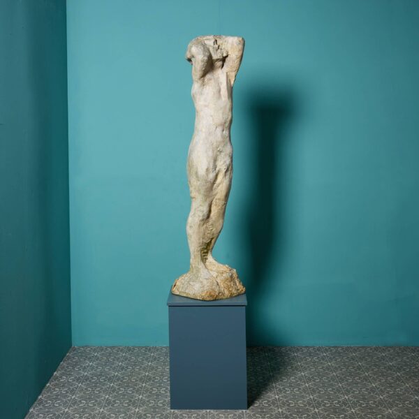 Sculpture of 'Standing Figure in the Antique Manner' By John W Mills