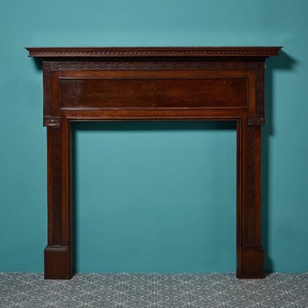 Antique 19th Century Mahogany Fireplace