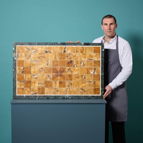 19th Century Siena & Tinos Green Marble Tabletop