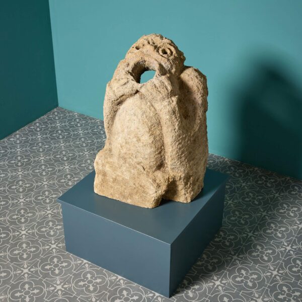 0_33878_-1 Medieval 13th Century Carved Stone Gargoyle