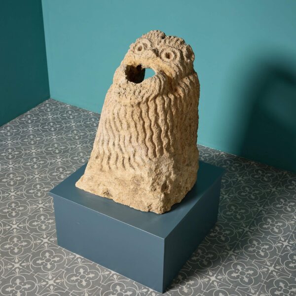 Antique 13th-14th Century Medieval Carved Stone Gargoyle