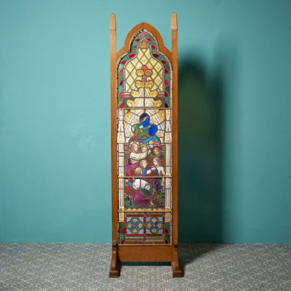 Large Reclaimed Ecclesiastical Stained Glass Window