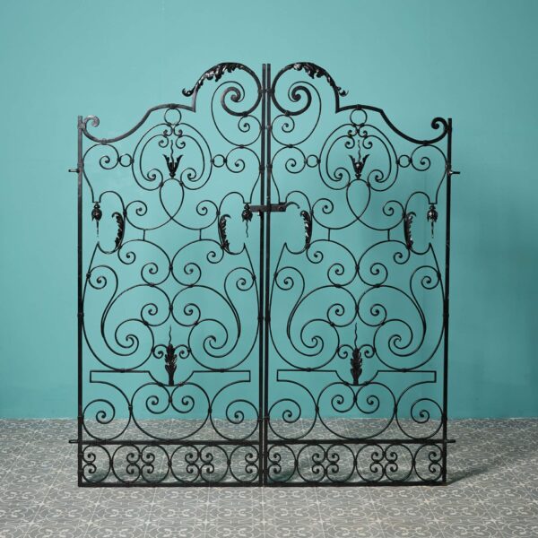 Set of Ornate French Reclaimed Pedestrian Gates