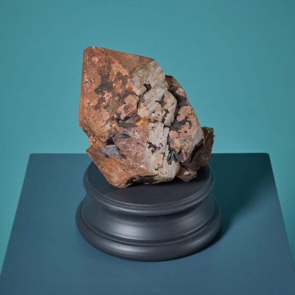 Large Blacknite Quartz Crystal Specimen