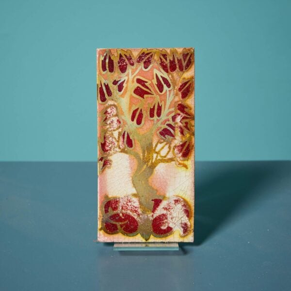 Pilkington Arts & Crafts Lustre Glaze Tree of Life Tile