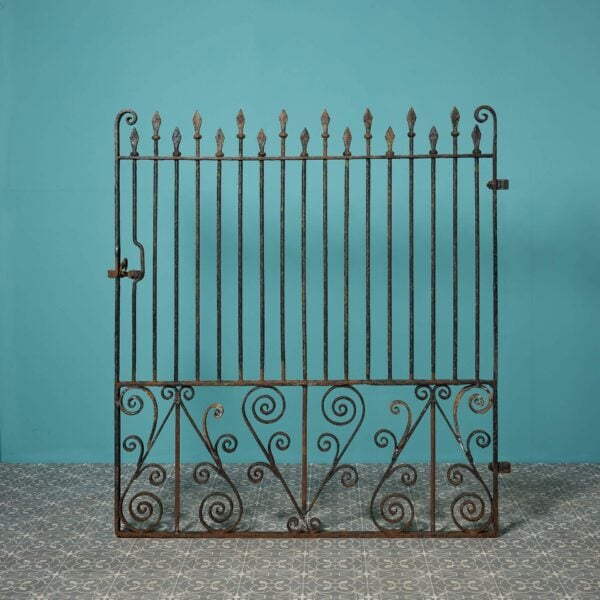 Original Victorian Wrought Iron Garden Gate