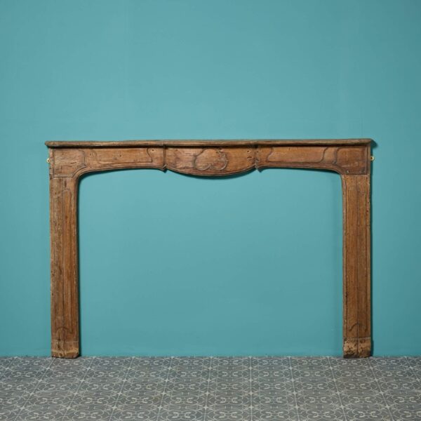 0_36774-1 French 18th Century Wooden Louis XV Fireplace