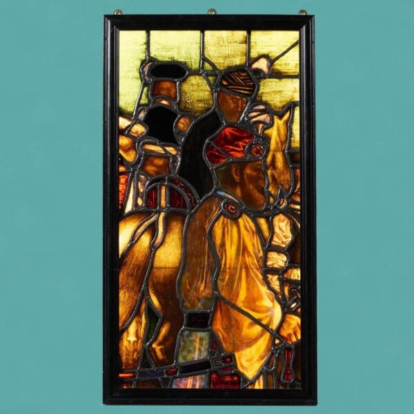 Antique Stained Glass Panel by Williams, Gamon & Co.