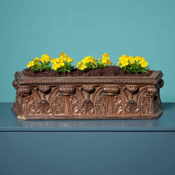 Antique Salt Glazed Stoneware Planting Trough