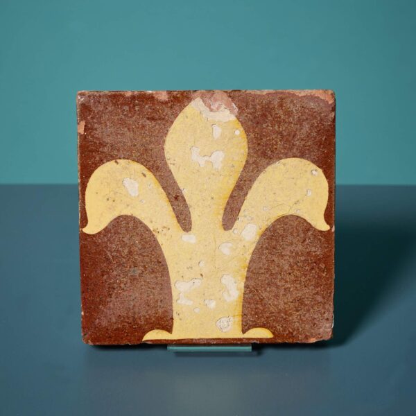 Chamberlain & Co Fleur de Lys Encaustic Tile