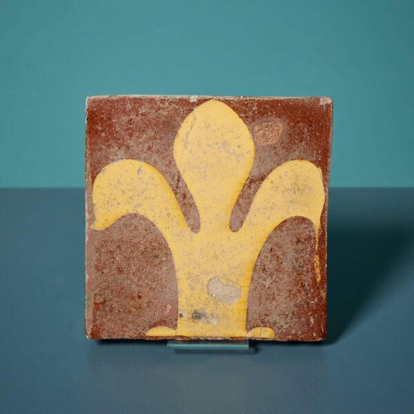 Chamberlain & Co Fleur de Lys Encaustic Tile