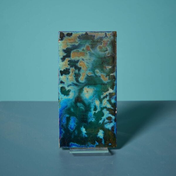 Pilkington Antique Blue Lustre Glazed Tile