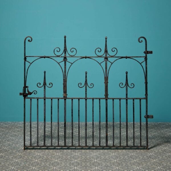 19th Century Victorian Wrought Iron Gate