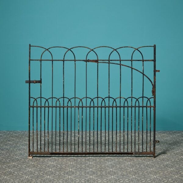 19th Century Victorian Wrought Iron Side Gate