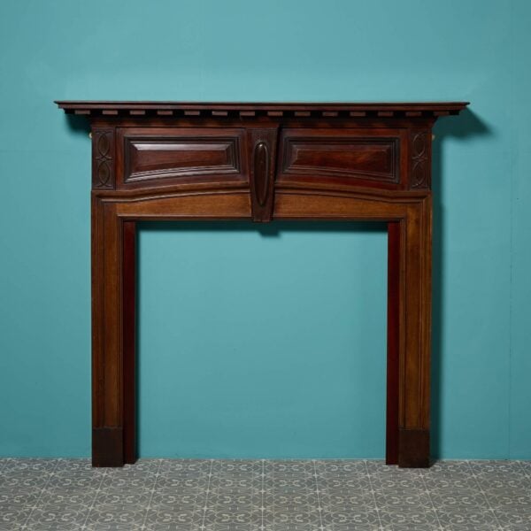 Antique English Mahogany Fire Surround