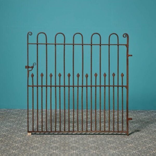 19th Century Wrought Iron Pedestrian Gate