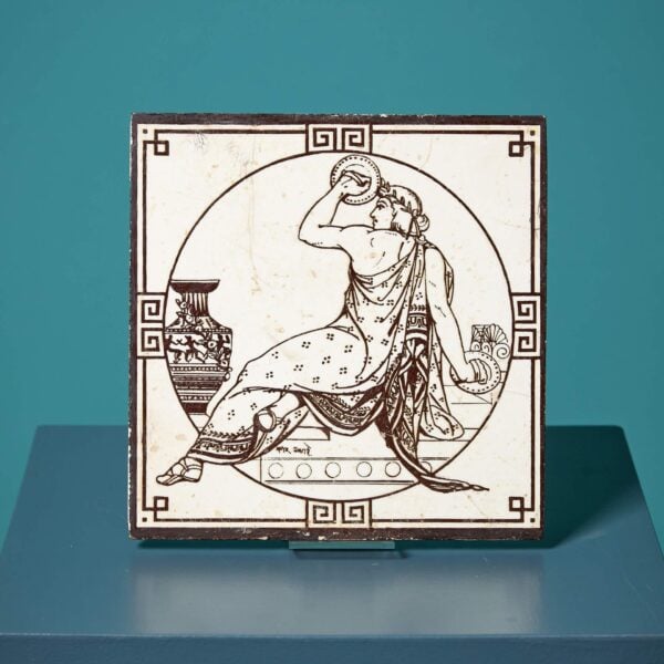 0_37265-1 Antique Minton Tile of Classical Musicians by John Moyr Smith
