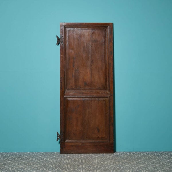 18th Century Georgian 2-Panel Interior Oak Door