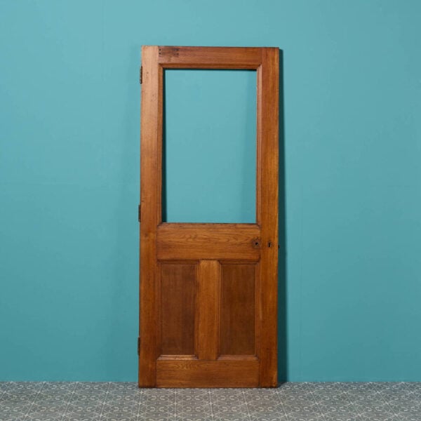 Reclaimed Victorian Oak Door for Glazing