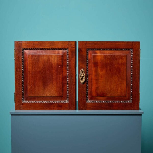Set of Antique Georgian Style Mahogany Cabinet Doors