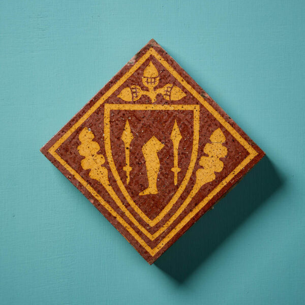 W. Godwin Post-Medieval English Encaustic Tile c.1870