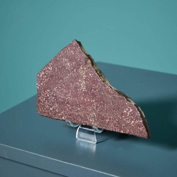 Rare Ancient Roman Fragment of Red Imperial Porphyry
