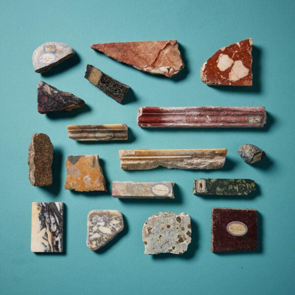 Italian Grand Tour Collection of 19th Century Specimen Marbles