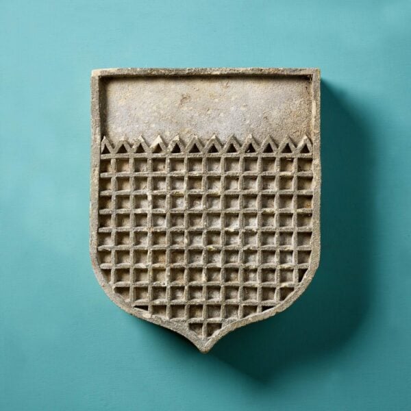 0_36276_-3 Antique Weathered Terracotta Shield Plaque