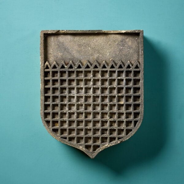 0_36319_-3 19th Century Medieval Style Terracotta Shield Plaque