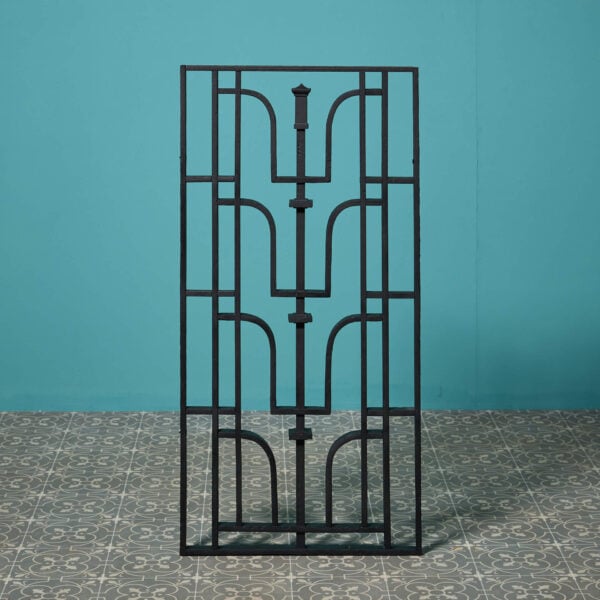 Antique Wrought Iron Decorative Panel