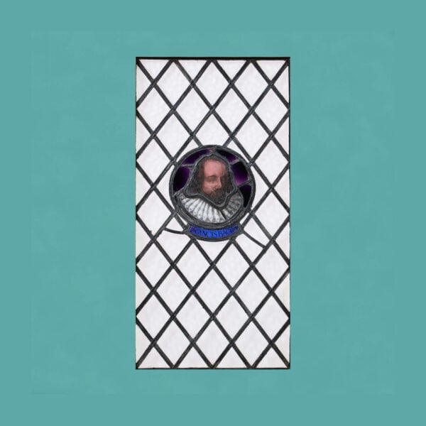 Stained Glass Window Depicting Francis Bacon