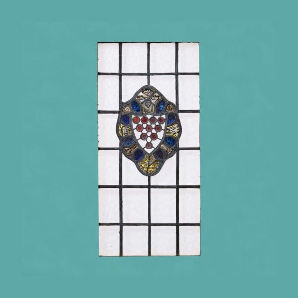 Stained Glass Window Depicting The Arms Of The Bishop Of Worcester