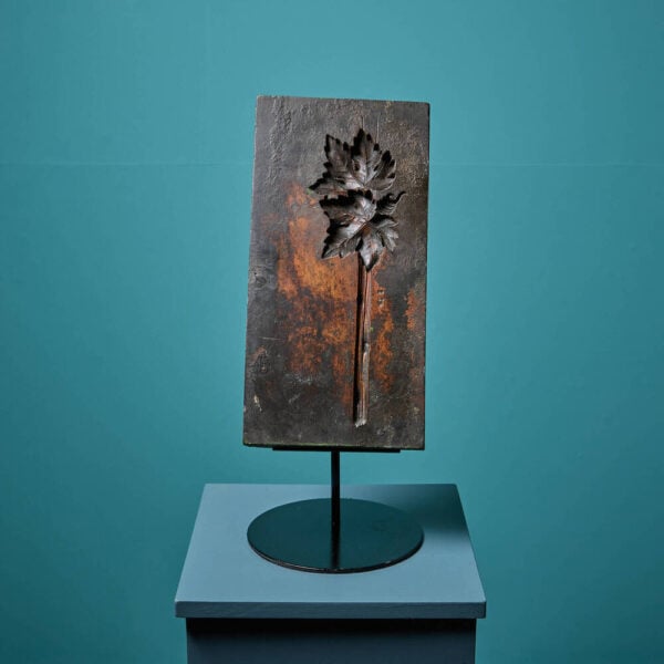 Antique Carved Wooden Leaf Mould Ex. Tucker Collection