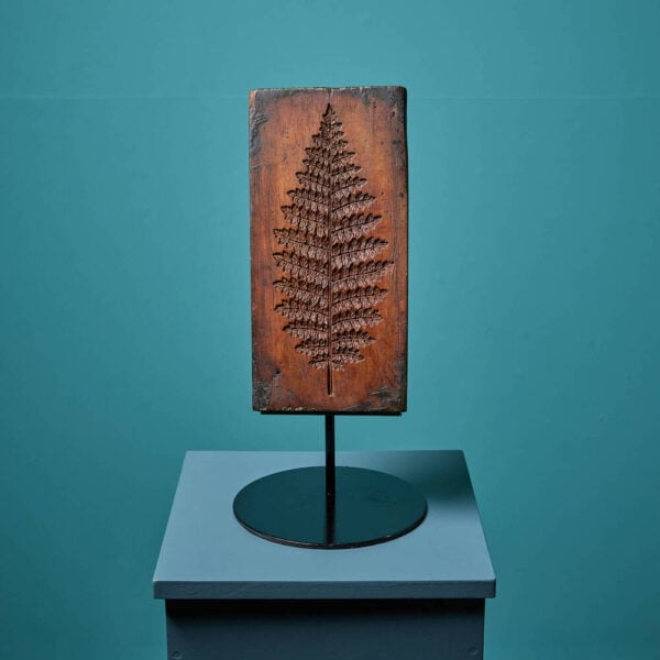 Antique Carved Wooden Leaf Mould Ex. Tucker Collection