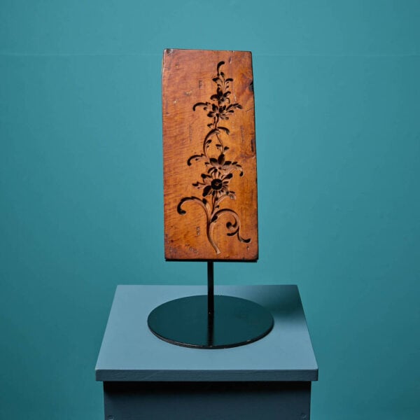 Antique Carved Wooden Floral Mould Ex. Tucker Collection