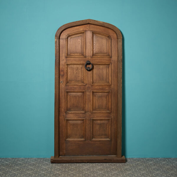 Reclaimed English Oak Arched Exterior Door