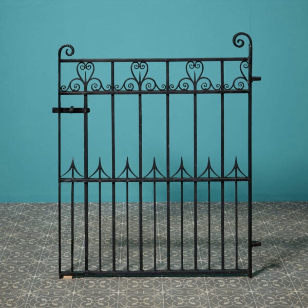 Antique Victorian Wrought Iron Pedestrian Gate