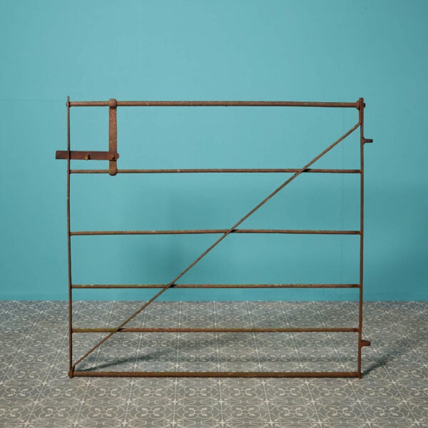 Large Original Georgian Wrought Iron Pedestrian Gate