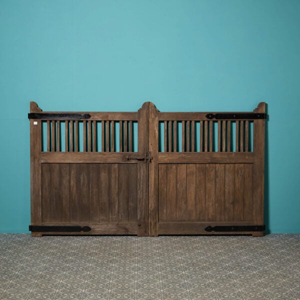 A Pair of Reclaimed Teak Shipbreaker Driveway Gates By Hughes Bolckow