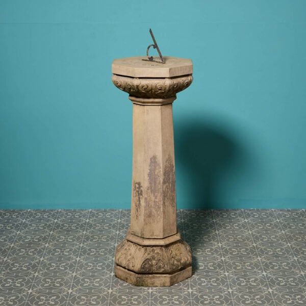 Early 20th Century Sun Dial Attributed to Doulton