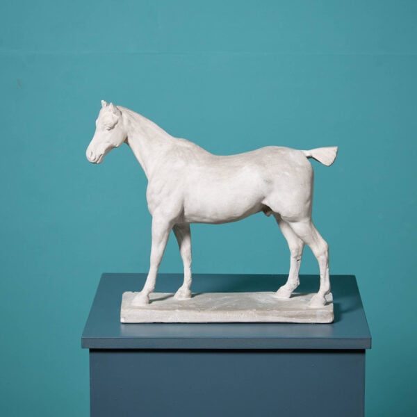 D. Brucciani (1815 – 1880) Antique 19th Century Plaster Horse