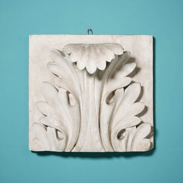 Antique English Plaster Acanthus Leaf After D. Brucciani
