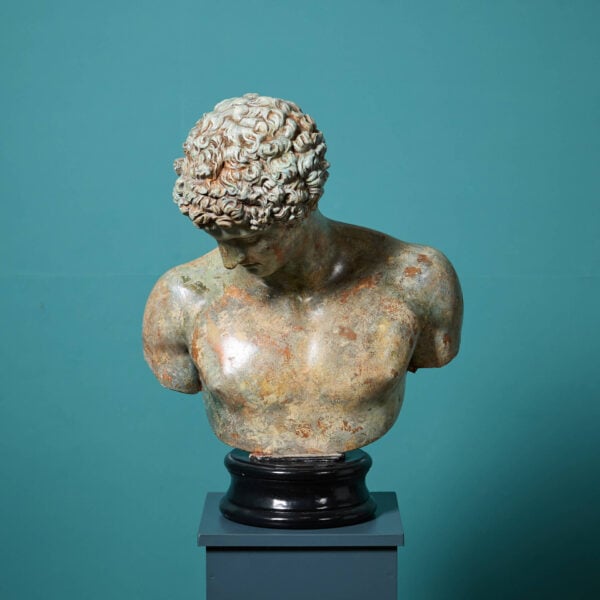 Neoclassical Plaster Bust of Hermes