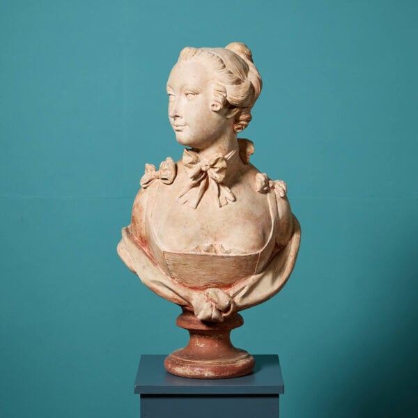 Neoclassical Plaster Bust of Madame du Barry