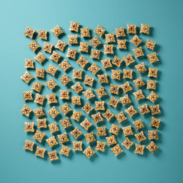 Set of 19th Century Gilt & Polychrome Plaster Embellishments