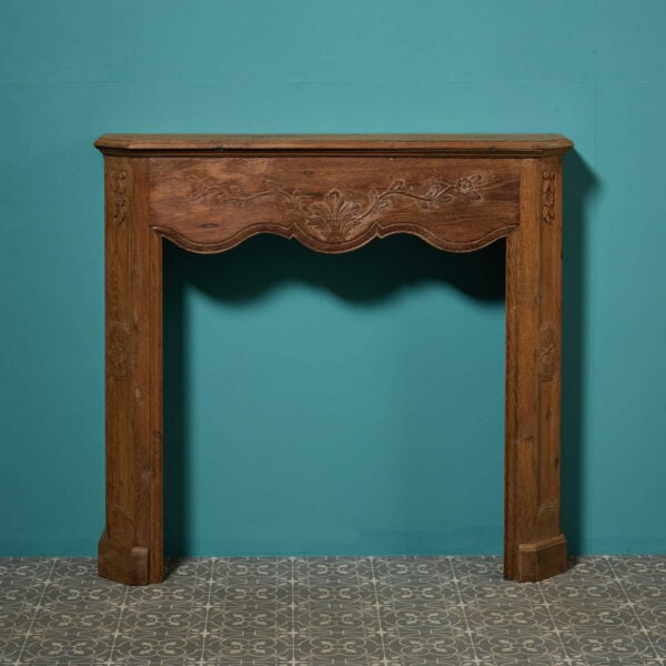 19th Century French Oak Fire Surround