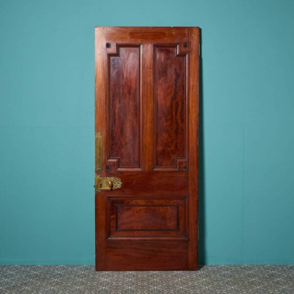 19th Century Victorian Mahogany Internal Door